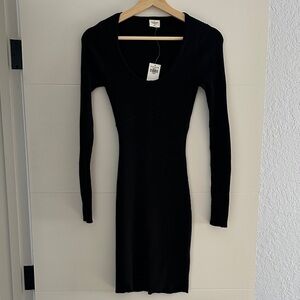 Abecrombie Round Neck Long Sleeve Sweater Dress - NEW